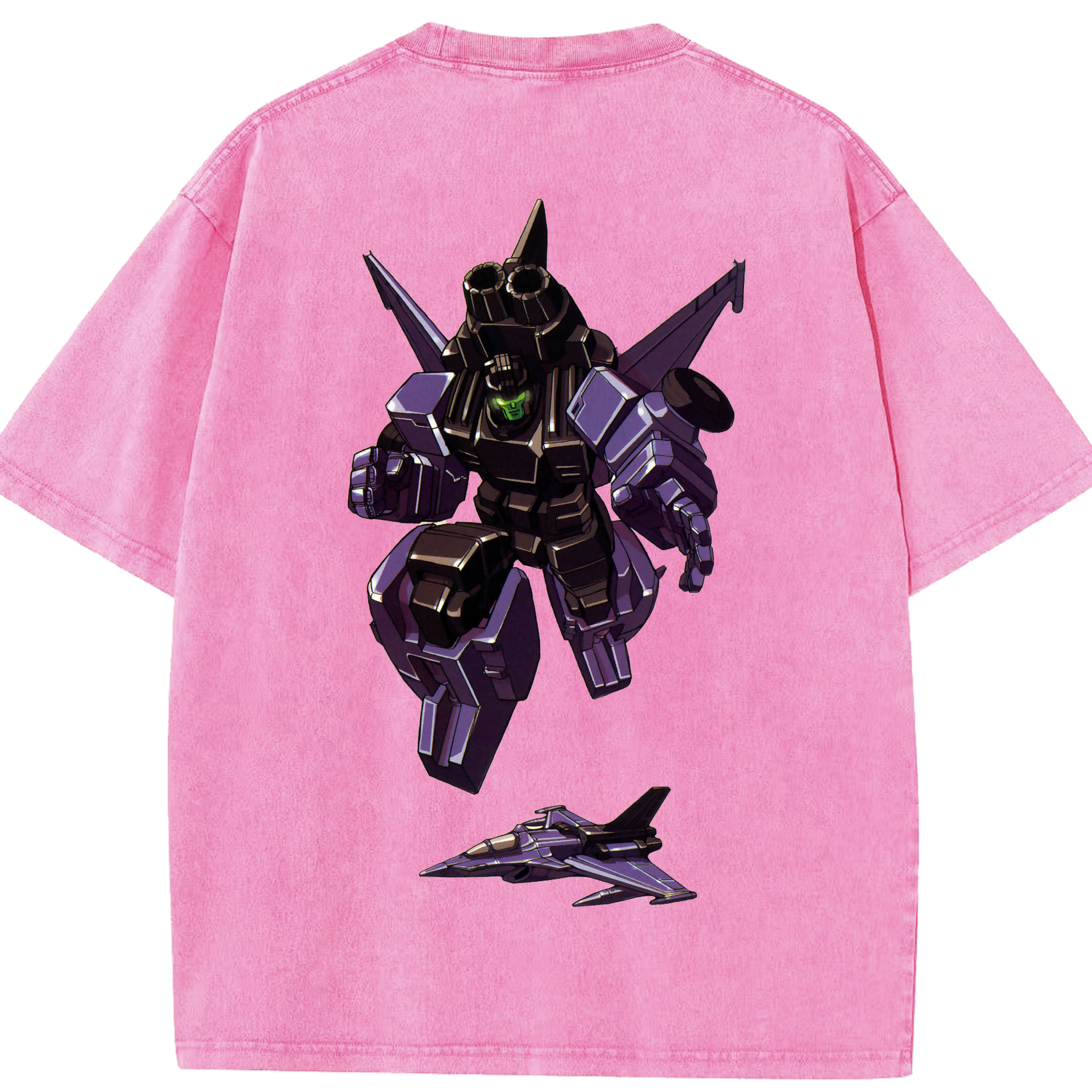 （画像用）  綿100% ヴィンテージ風 半袖Tシャツ（背面プリント）